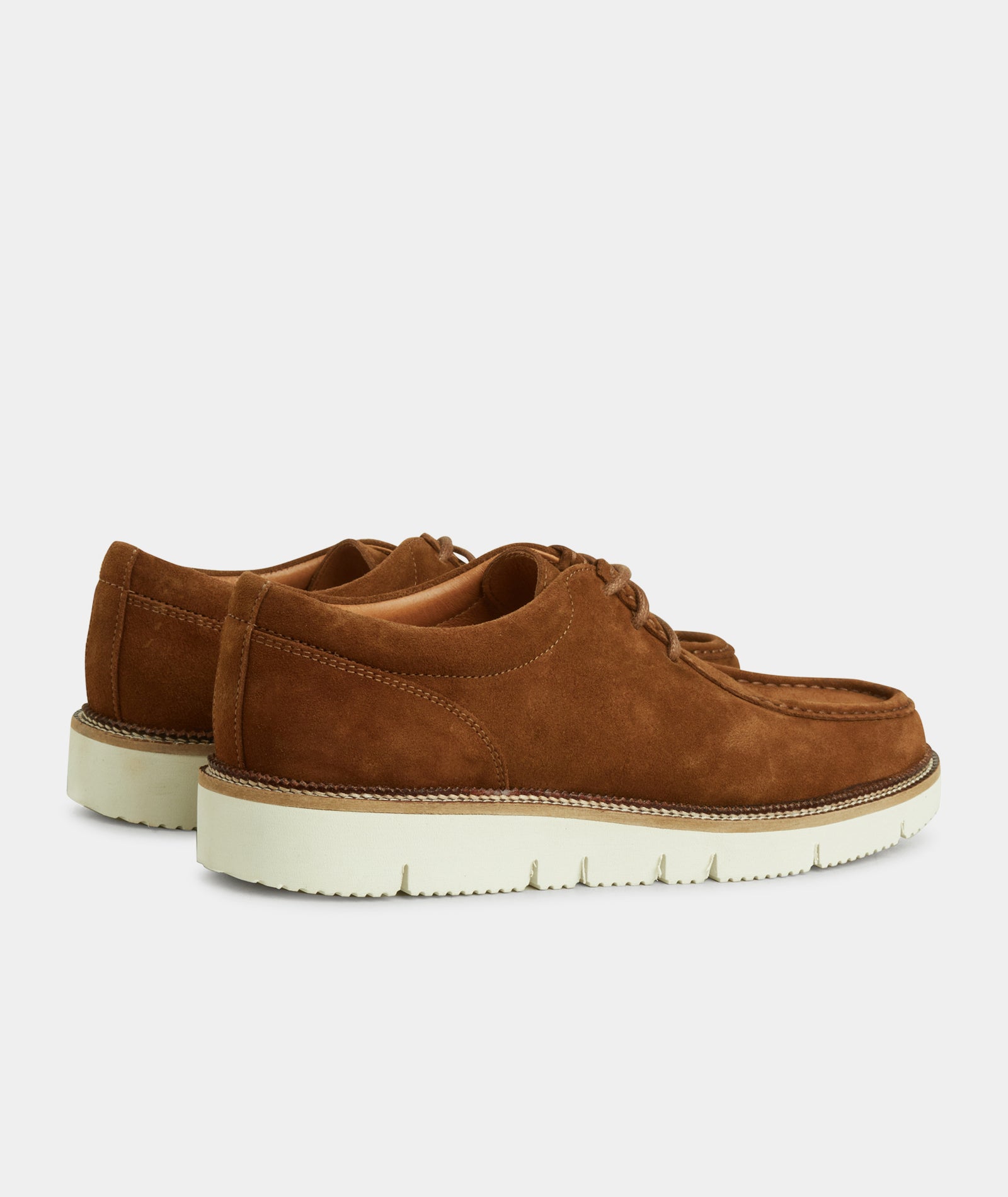 GARMENT PROJECT MAN Eilo Vibram Low - Cognac Suede Shoes 650 Cognac