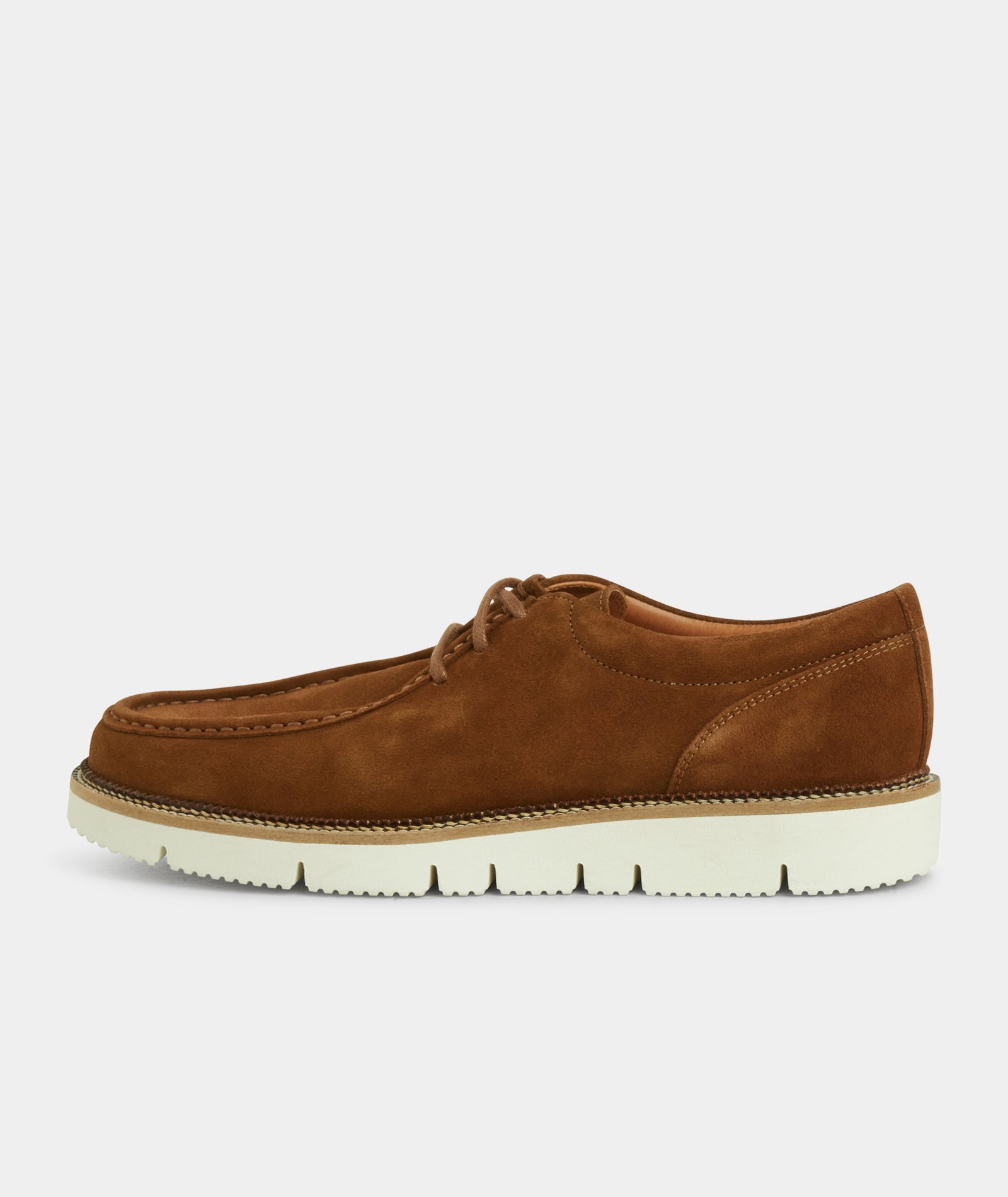 GARMENT PROJECT MAN Eilo Vibram Low - Cognac Suede Shoes 650 Cognac
