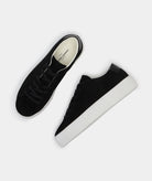 GARMENT PROJECT WMNS Ella - Black Suede Sneakers 999 Black