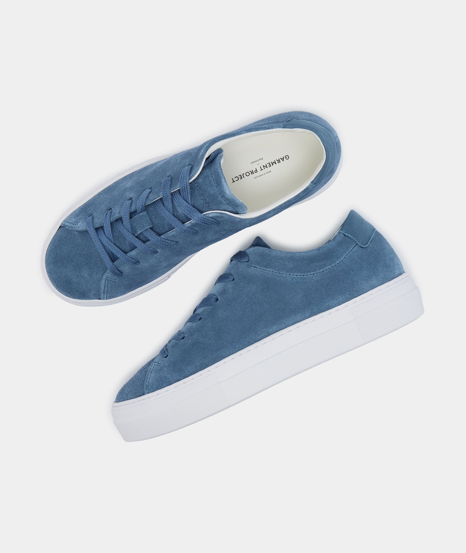 GARMENT PROJECT WMNS Ella - Blue Suede Sneakers 550 Blue