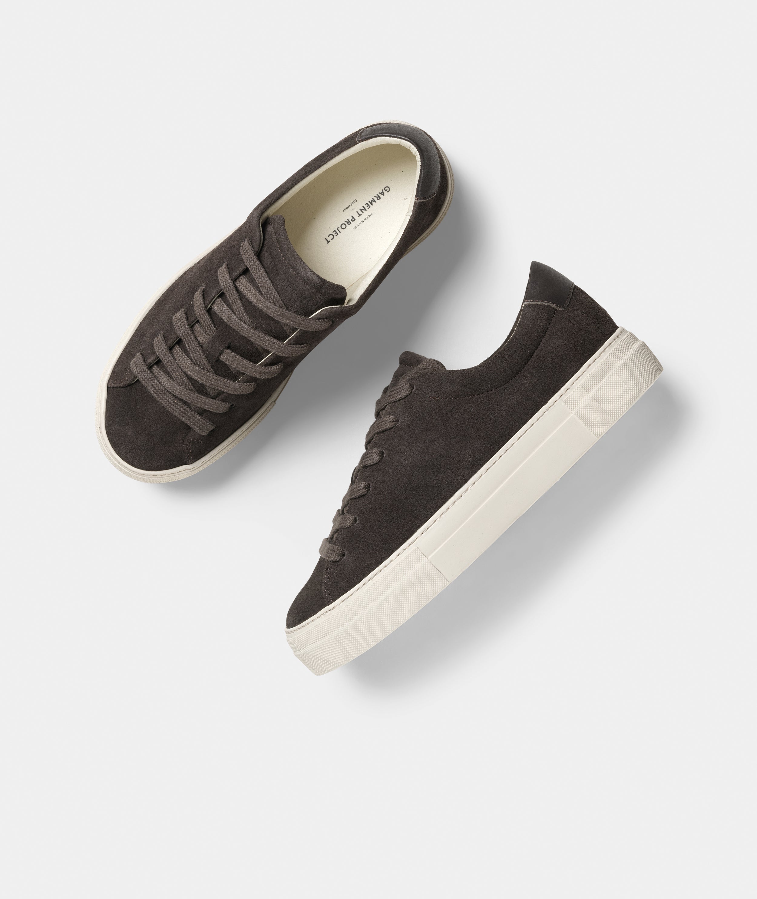 GARMENT PROJECT WMNS Ella - Brown Suede Sneakers 800 Brown