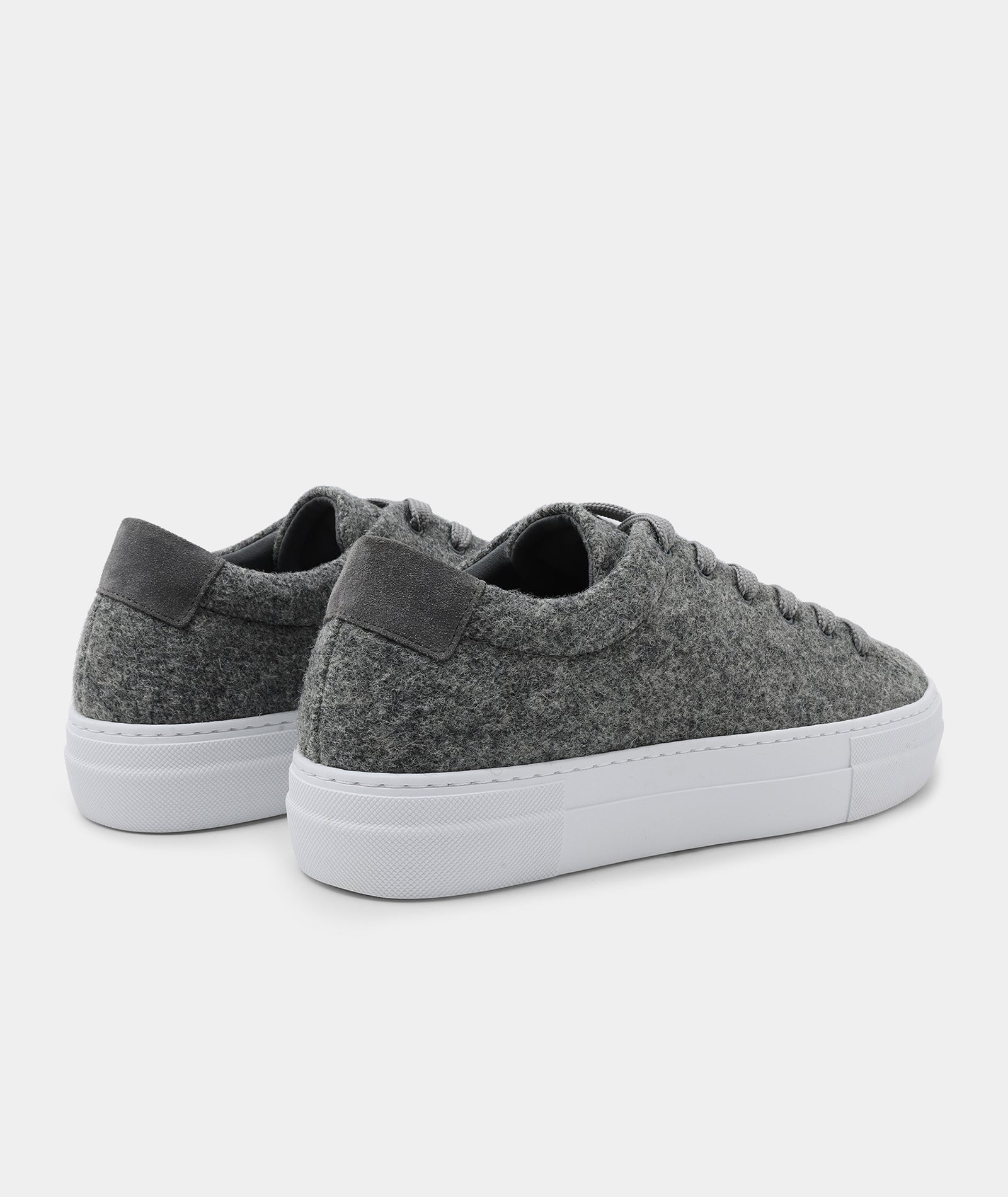 GARMENT PROJECT WMNS Ella - Grey Melange Wool Shoes 400 Grey