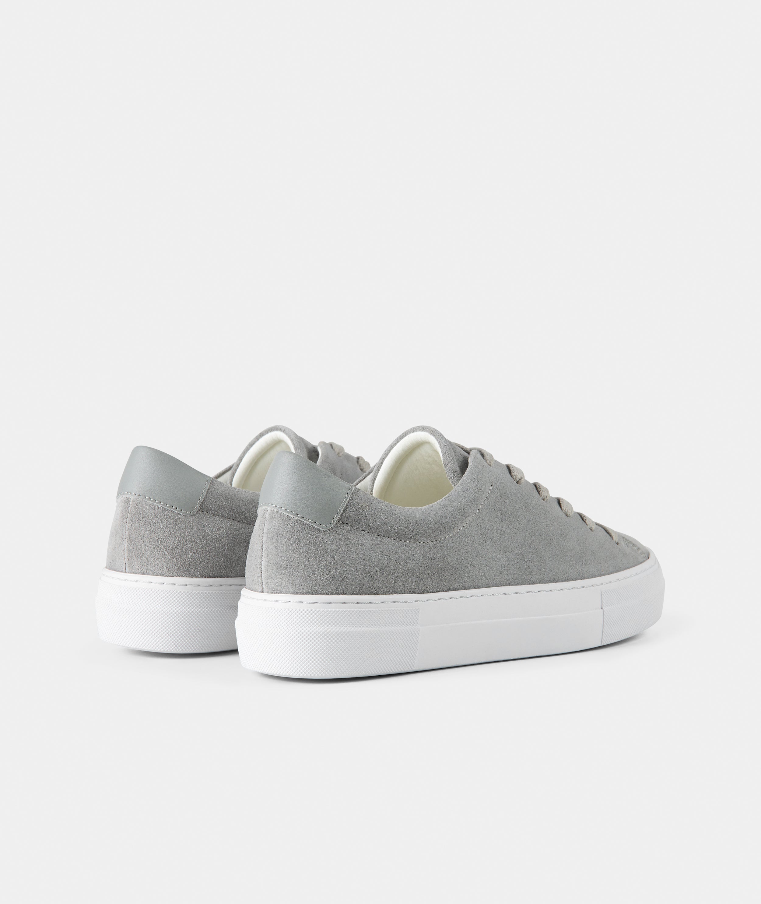 GARMENT PROJECT WMNS Ella - Light Grey Suede Sneakers 410 Light Grey