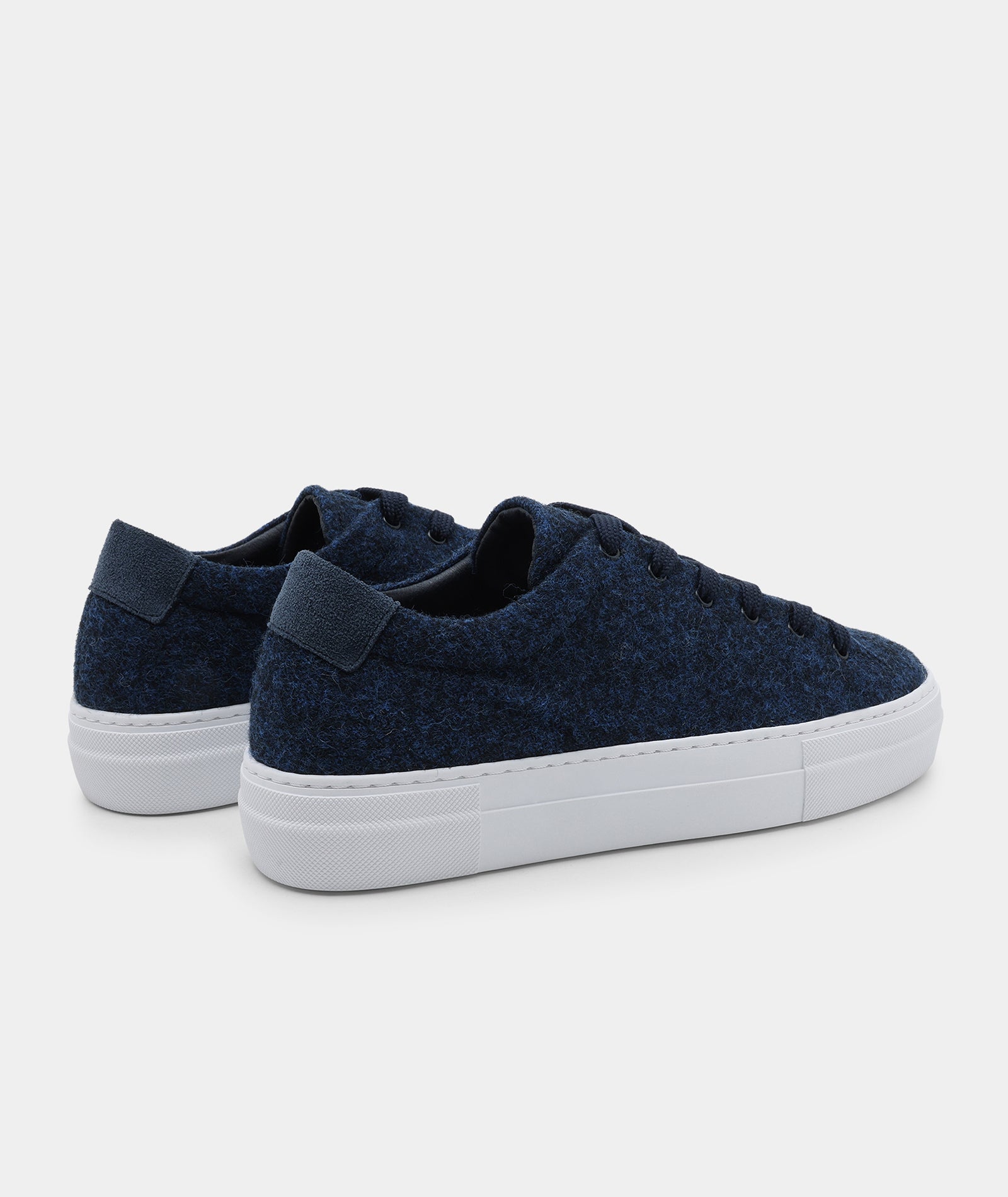 GARMENT PROJECT WMNS Ella - Navy Melange Wool Shoes 500 Navy