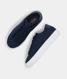 GARMENT PROJECT WMNS Ella - Navy Melange Wool Shoes 500 Navy