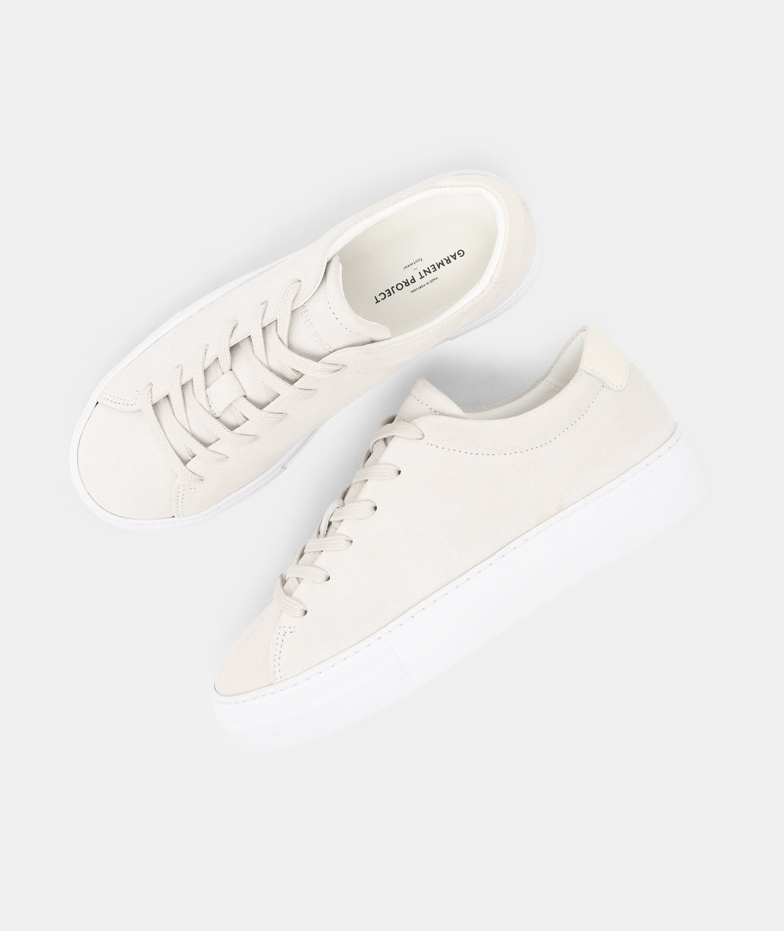 GARMENT PROJECT WMNS Ella - Off White Suede Sneakers 110 Off White