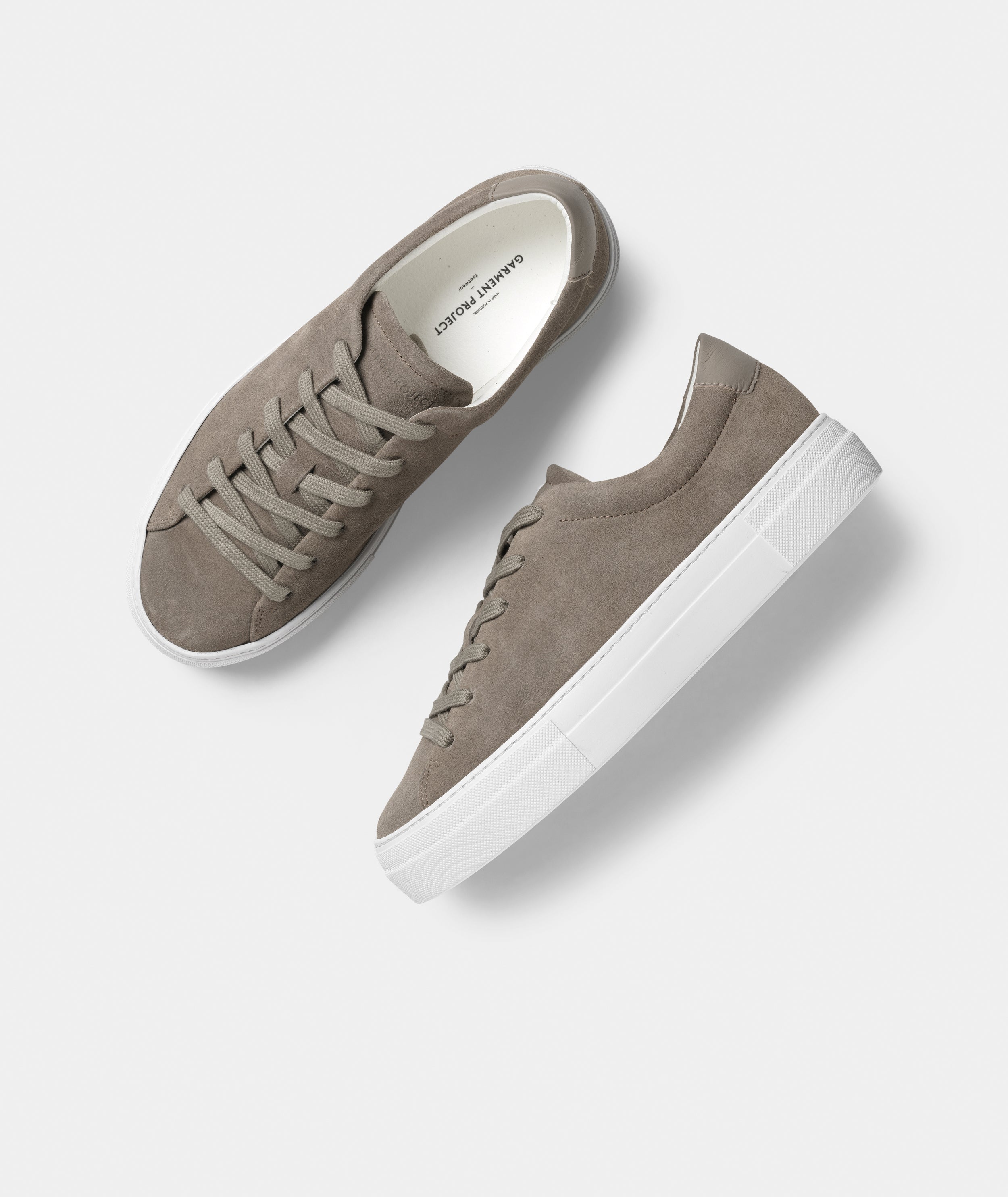 GARMENT PROJECT WMNS Ella - Truffle Suede Sneakers 265 Truffle