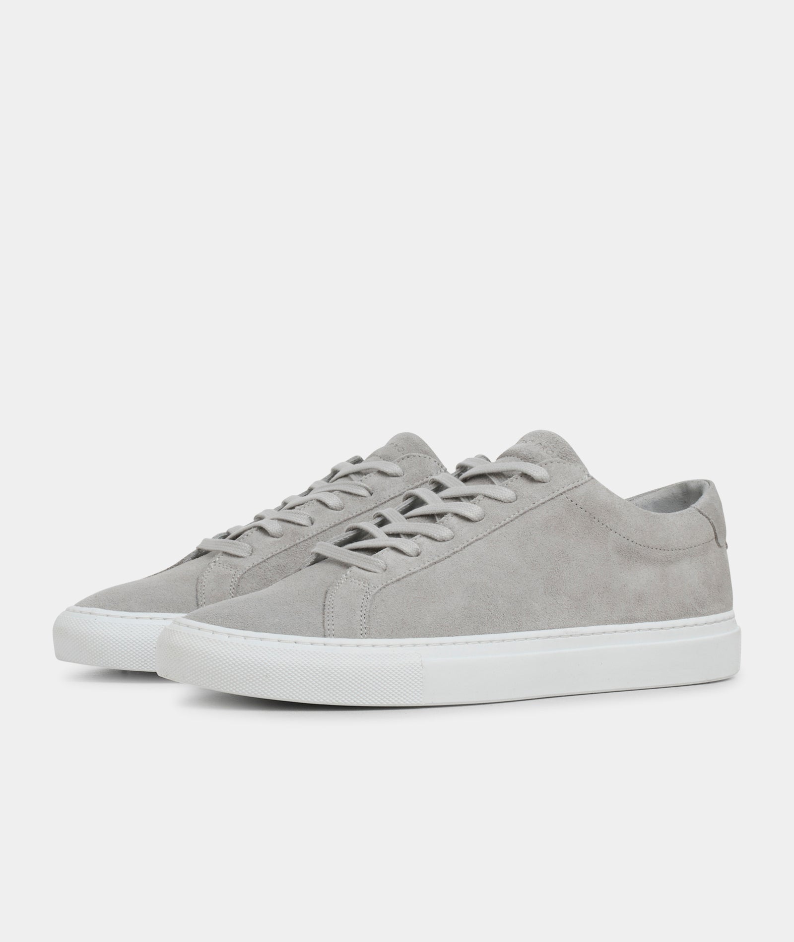 GARMENT PROJECT MAN GP0001 - Light Grey Suede Sneakers 410 Light Grey