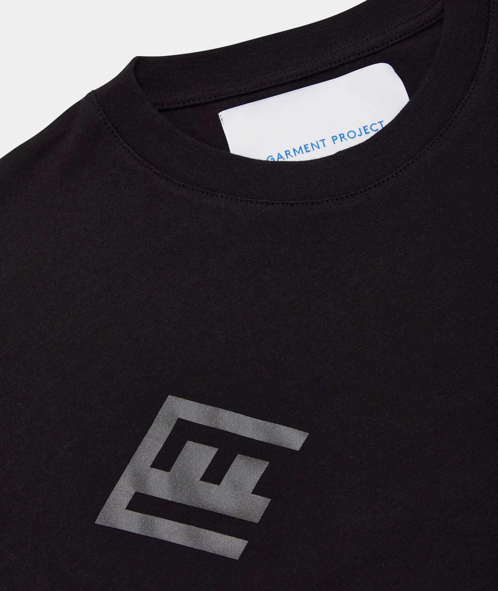 GARMENT PROJECT MAN GP13 Logo Tee - Black T-shirt 999 Black