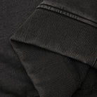 GARMENT PROJECT MAN GP Drop Shoulder Crew Neck Sweat - Acid Black Crew Neck Sweat