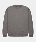 GARMENT PROJECT MAN GP Drop Shoulder Crew Neck Sweat - Acid Grey Crew Neck Sweat 435 Acid Grey