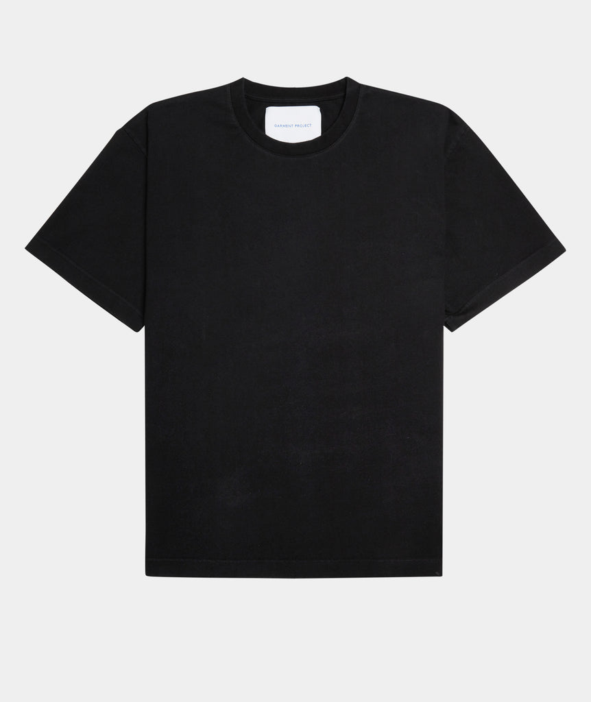 GARMENT PROJECT MAN GP Heavy Tee - Black T-shirt 999 Black