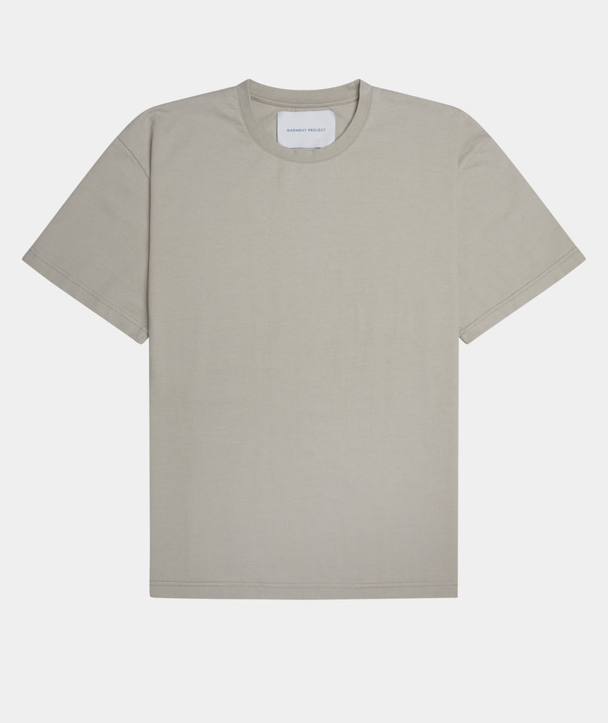 GARMENT PROJECT MAN GP Heavy Tee - Silver Birch T-shirt 410 Light Grey