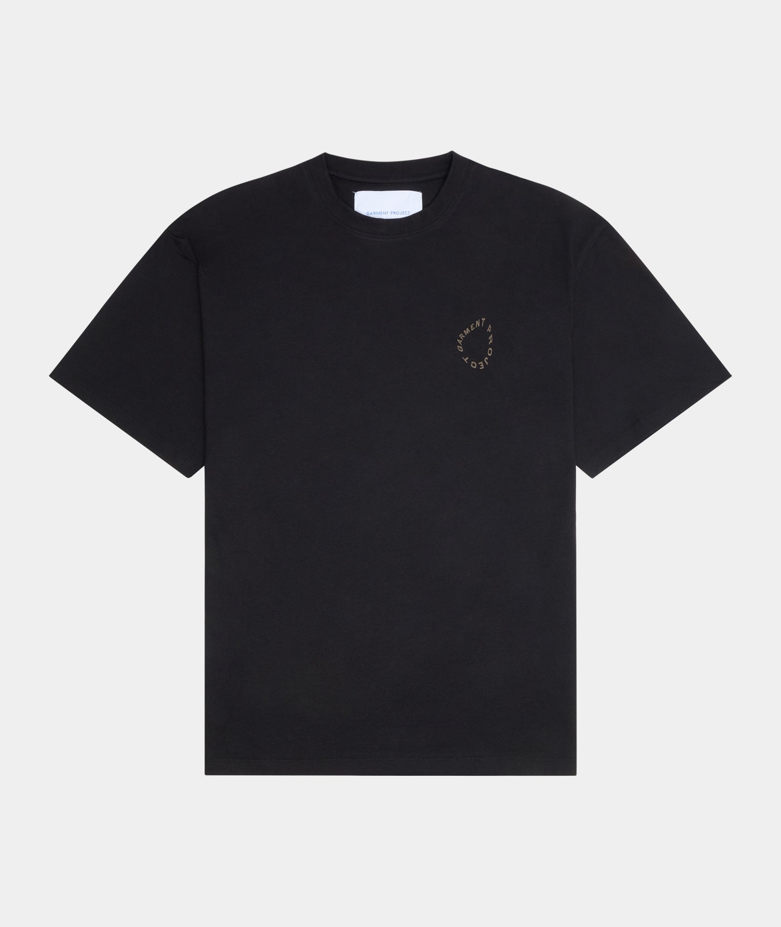 GARMENT PROJECT MAN GP Heavy Tee Logo - Black T-shirt 999 Black