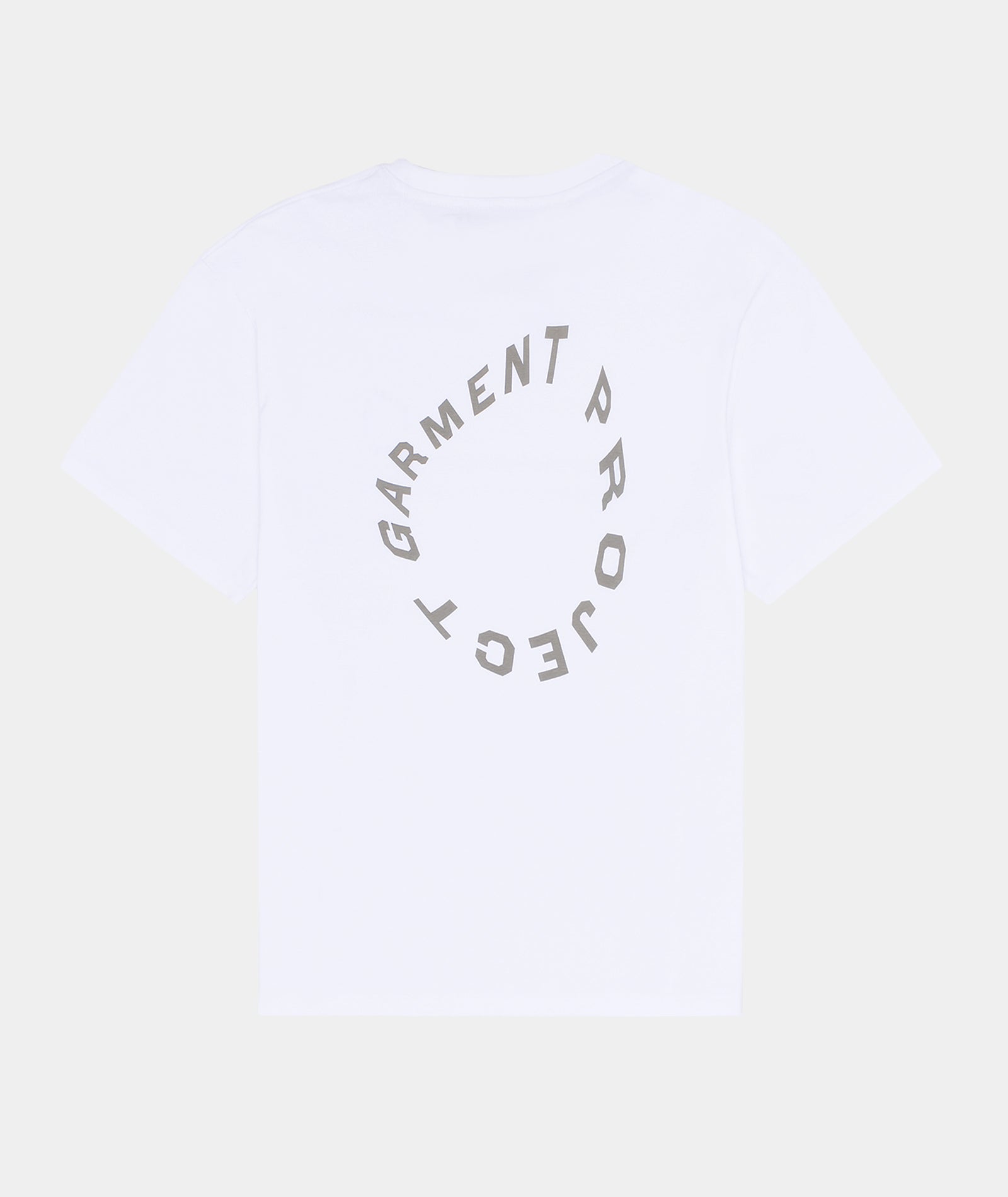 GARMENT PROJECT MAN GP Heavy Tee Logo - White T-shirt 100 White