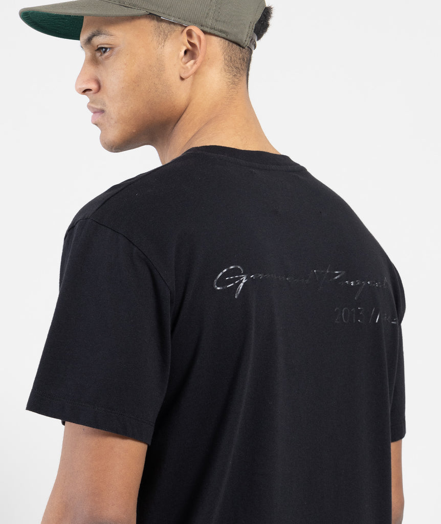 GARMENT PROJECT MAN GP Logo Tee - Black T-shirt