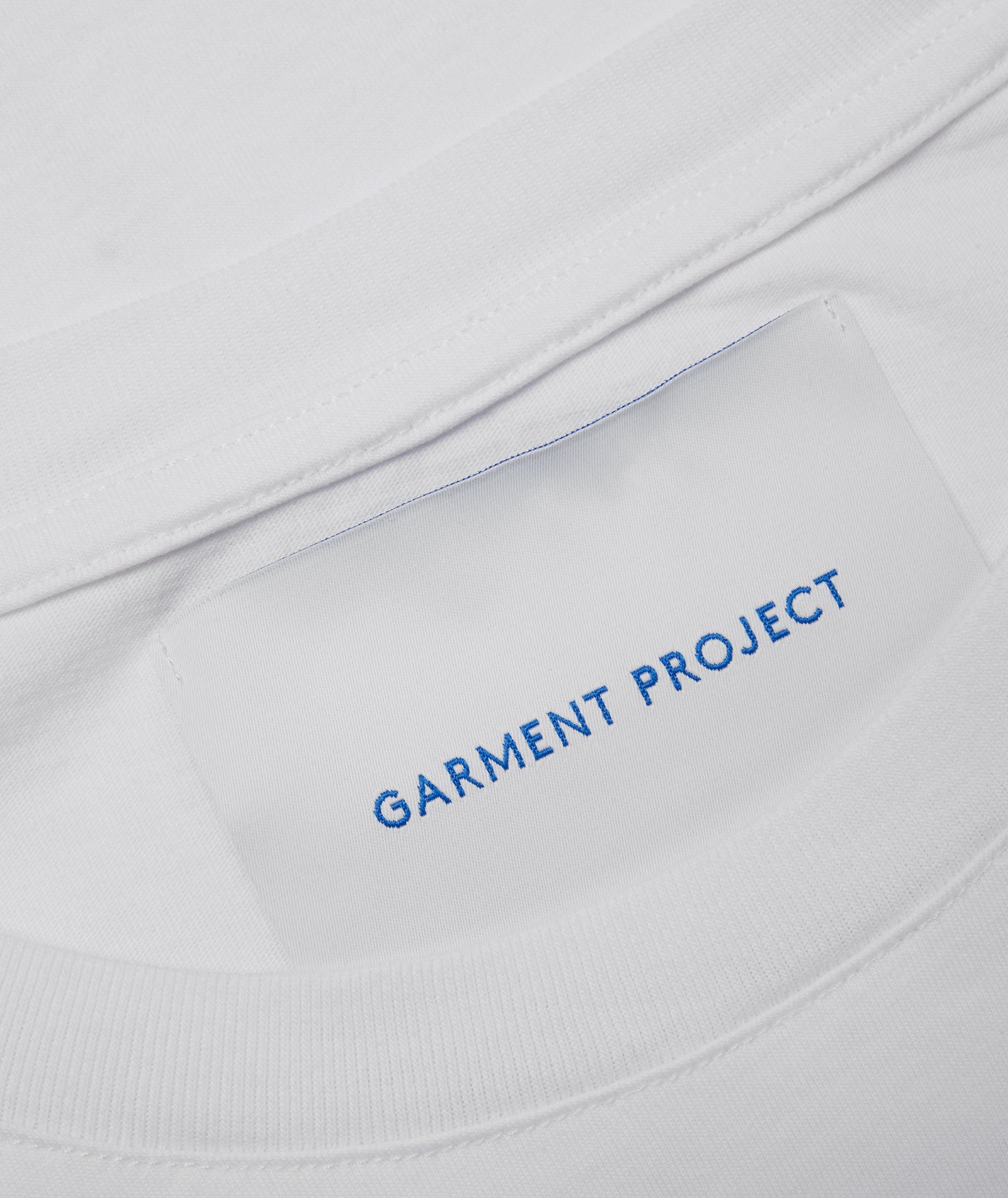 GARMENT PROJECT MAN GP Logo Tee - White T-shirt 100 White