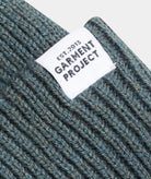 GARMENT PROJECT MAN GP Logo Unisex Beanie - Petroleum Green Beanie 250 Petroleum