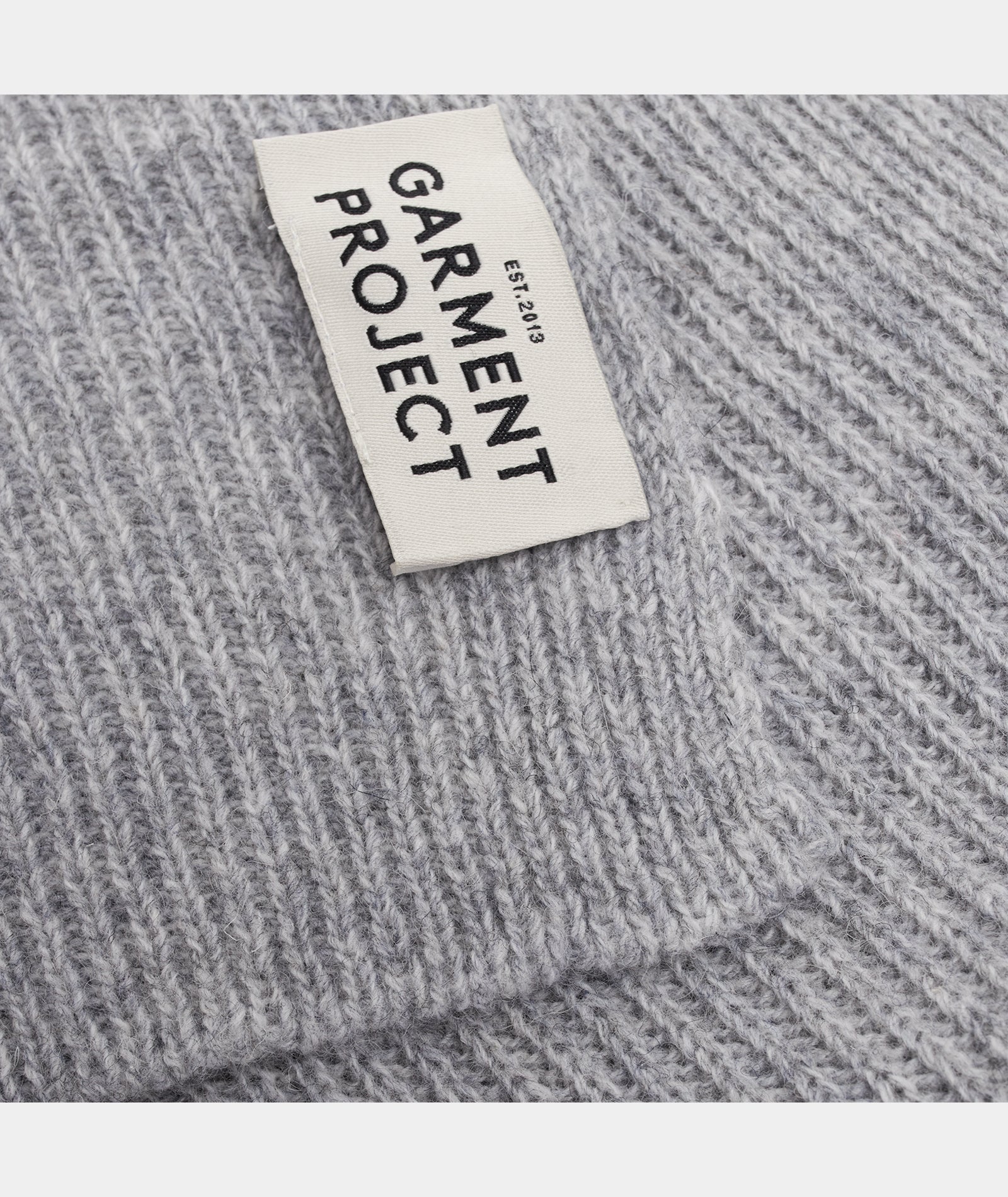 GARMENT PROJECT MAN GP Unisex Wool Scarf - Light Grey Scarf 410 Light Grey