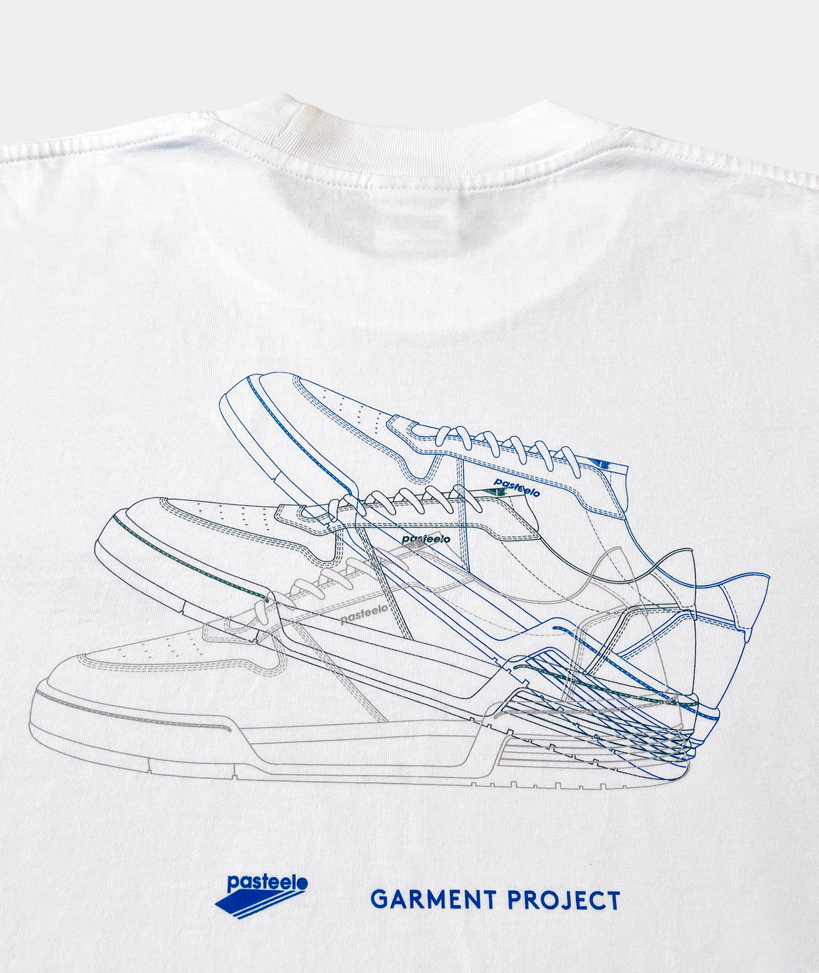 GARMENT PROJECT MAN GP X Pasteelo Tee - White T-shirt 100 White