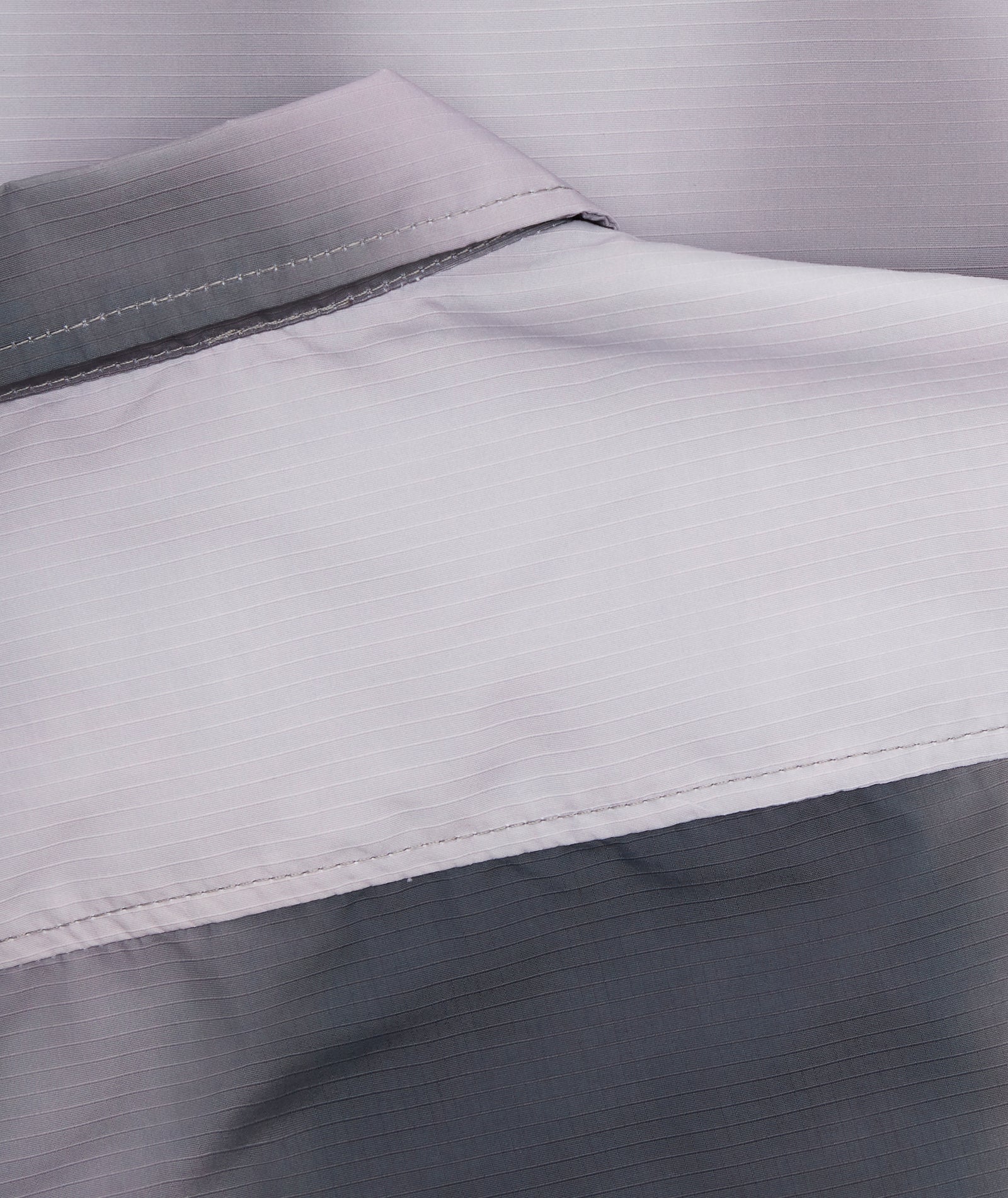GARMENT PROJECT MAN Half Zip Shirt - Grey AOP Shirt 990 Black/Grey A.O.P.