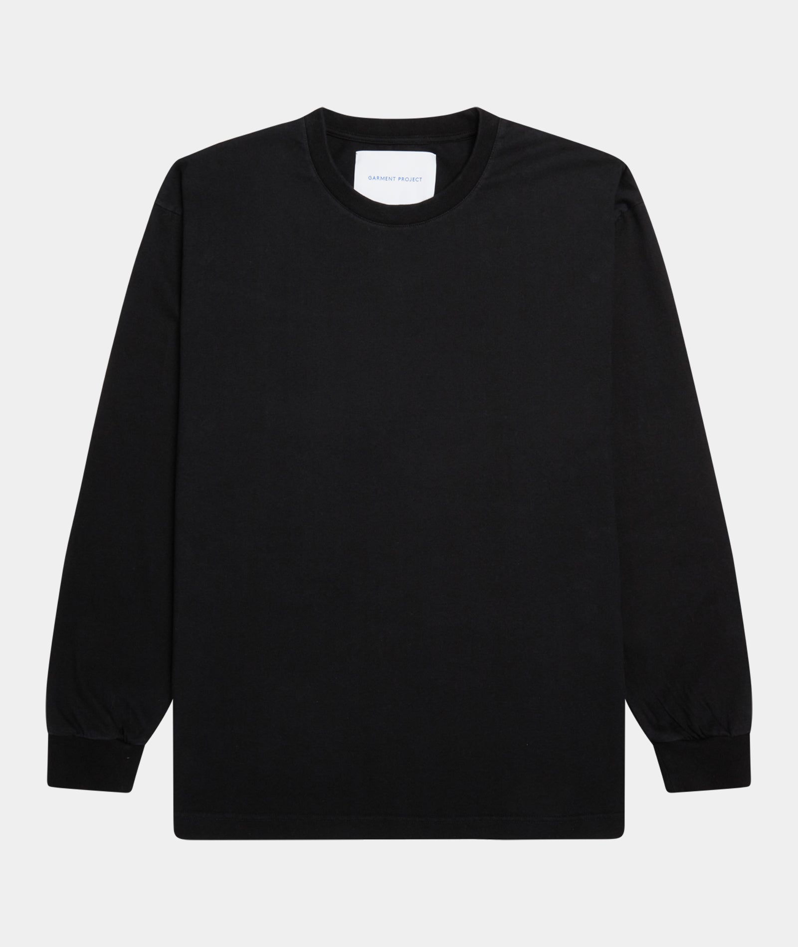 GARMENT PROJECT MAN Heavy L/S Tee - Black LS T-shirt 999 Black