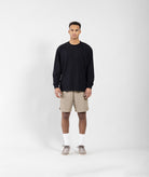 GARMENT PROJECT MAN Heavy L/S Tee - Black LS T-shirt 999 Black