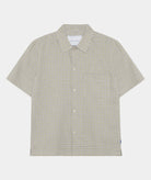 GARMENT PROJECT MAN Holiday Shirt - Dusty green/purple check Shirt 255 Dusty Green