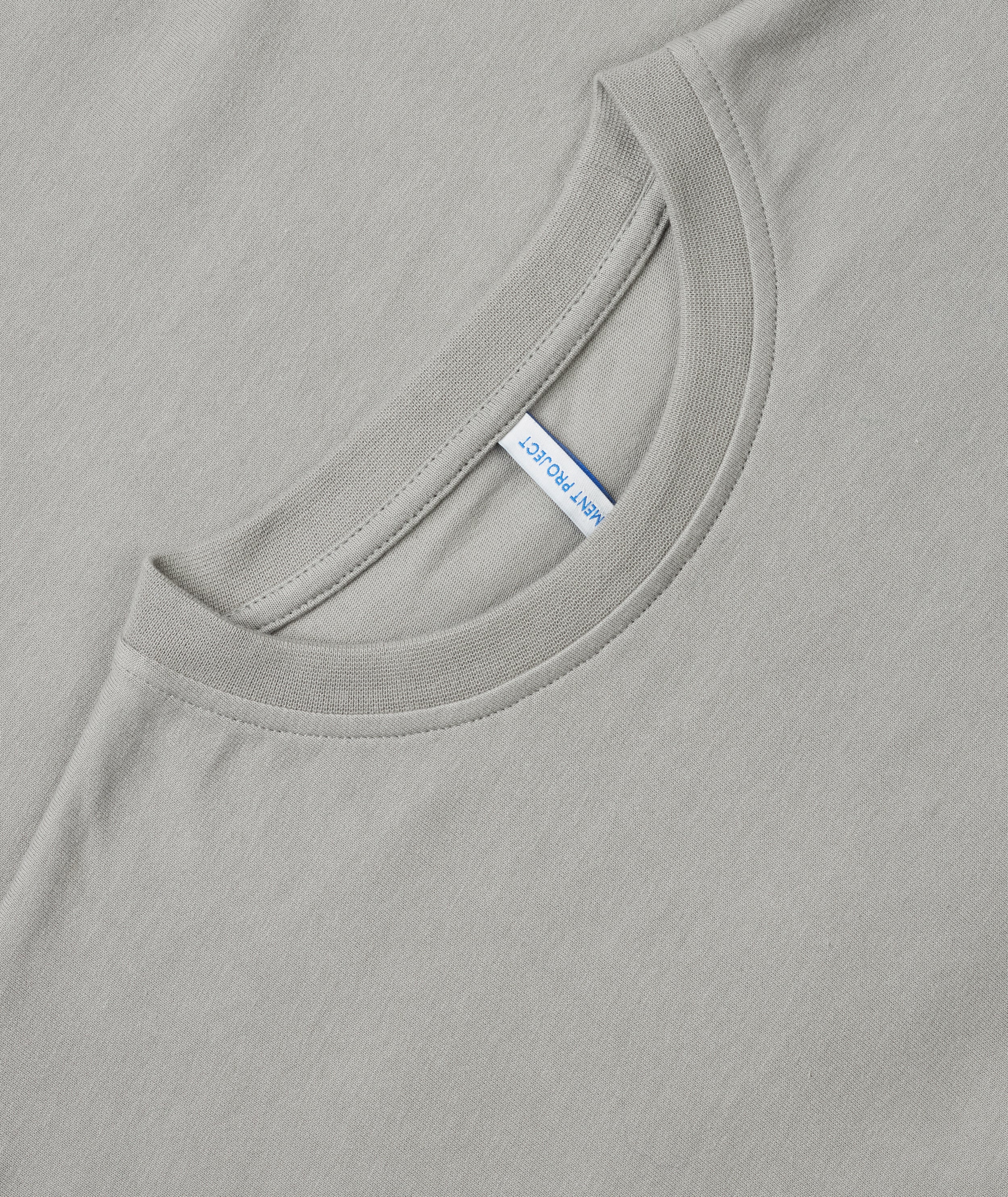 GARMENT PROJECT MAN James LS - Light Grey T-shirt 410 Light Grey