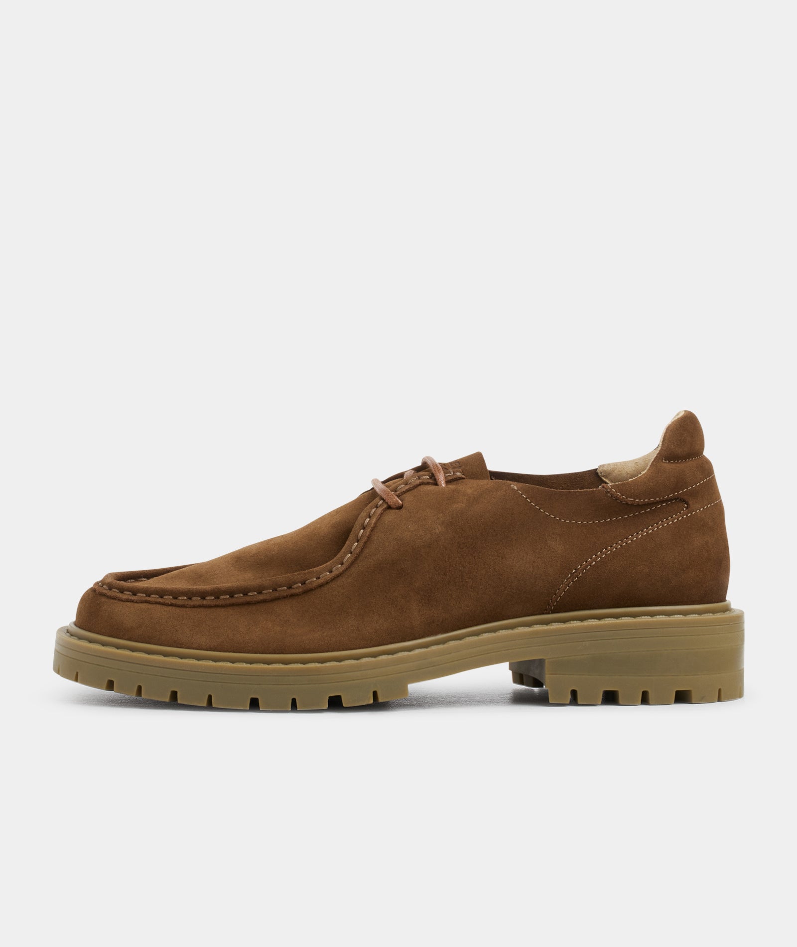 GARMENT PROJECT MAN Jaz Low Top - Cognac Suede Sneakers 650 Cognac