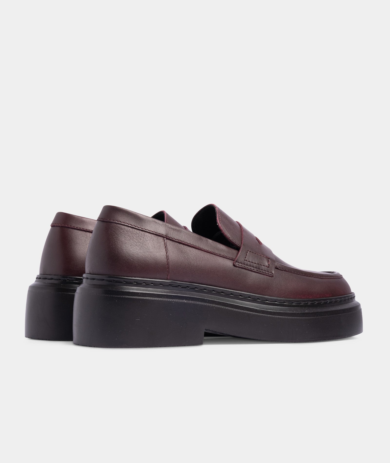 GARMENT PROJECT WMNS June Loafer - Bordeaux Leather Loafer 710 Bordeaux