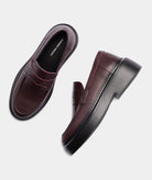 GARMENT PROJECT WMNS June Loafer - Bordeaux Leather Loafer 710 Bordeaux