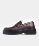GARMENT PROJECT WMNS June Loafer - Bordeaux Leather Loafer 710 Bordeaux
