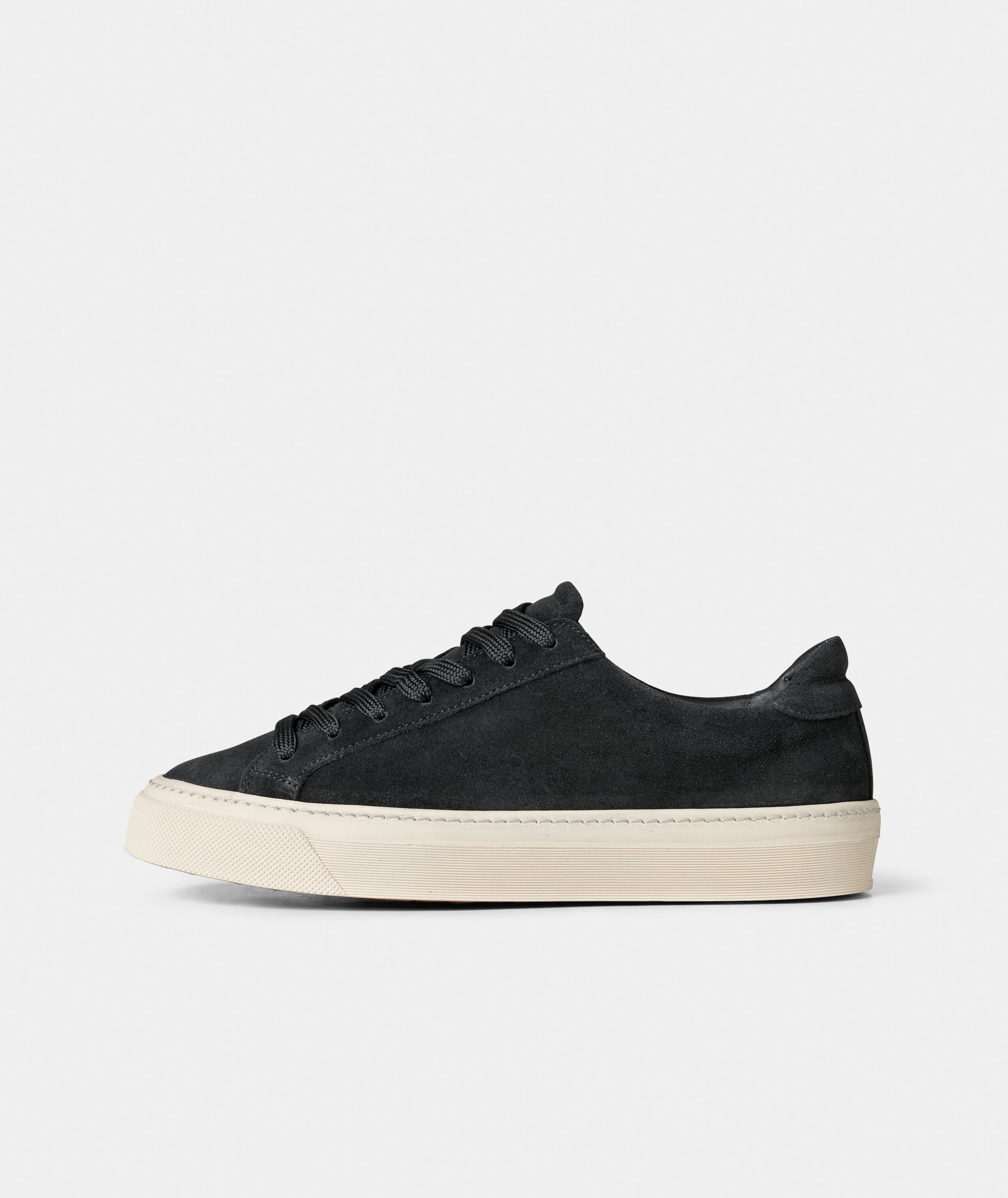 GARMENT PROJECT WMNS Kit - Black Suede Sneakers 999 Black