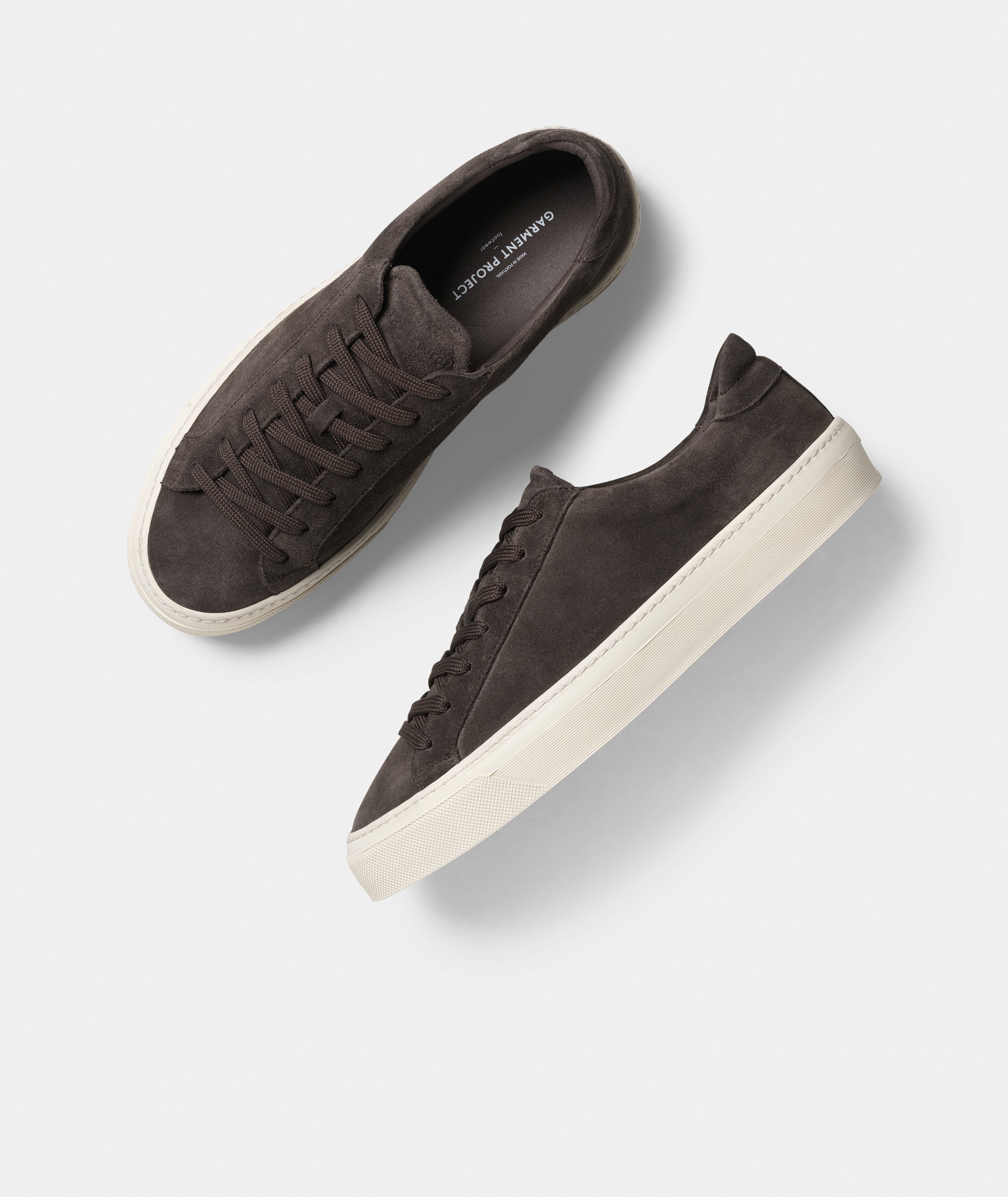 GARMENT PROJECT MAN Kit - Brown Suede Sneakers 800 Brown