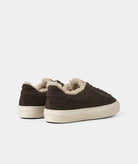 GARMENT PROJECT WMNS Kit - Brown Suede / Shearling Sneakers 800 Brown