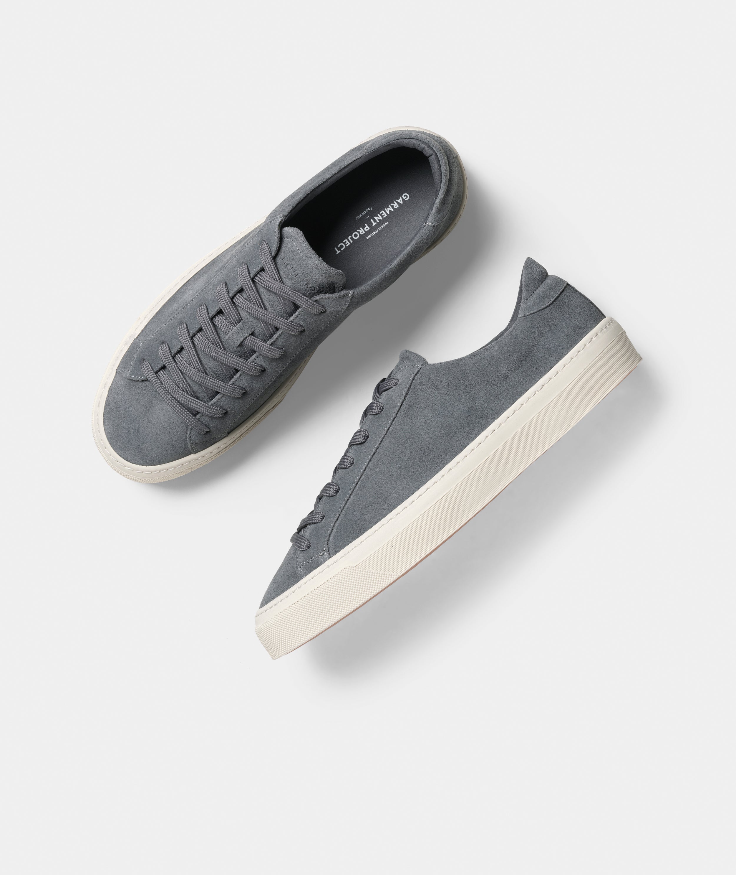 GARMENT PROJECT MAN Kit - Dark Grey Suede Sneakers 7673 Dark Grey