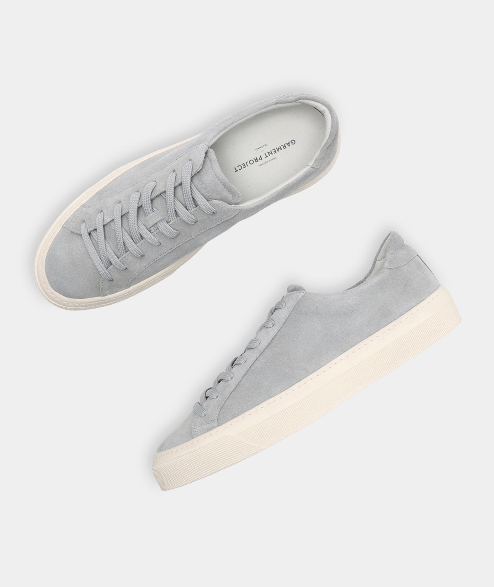 GARMENT PROJECT MAN Kit - Light Grey Suede Sneakers 410 Light Grey