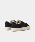 GARMENT PROJECT WMNS Kit - Navy Suede / Shearling Sneakers 500 Navy