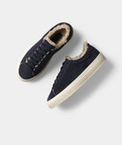 GARMENT PROJECT WMNS Kit - Navy Suede / Shearling Sneakers 500 Navy
