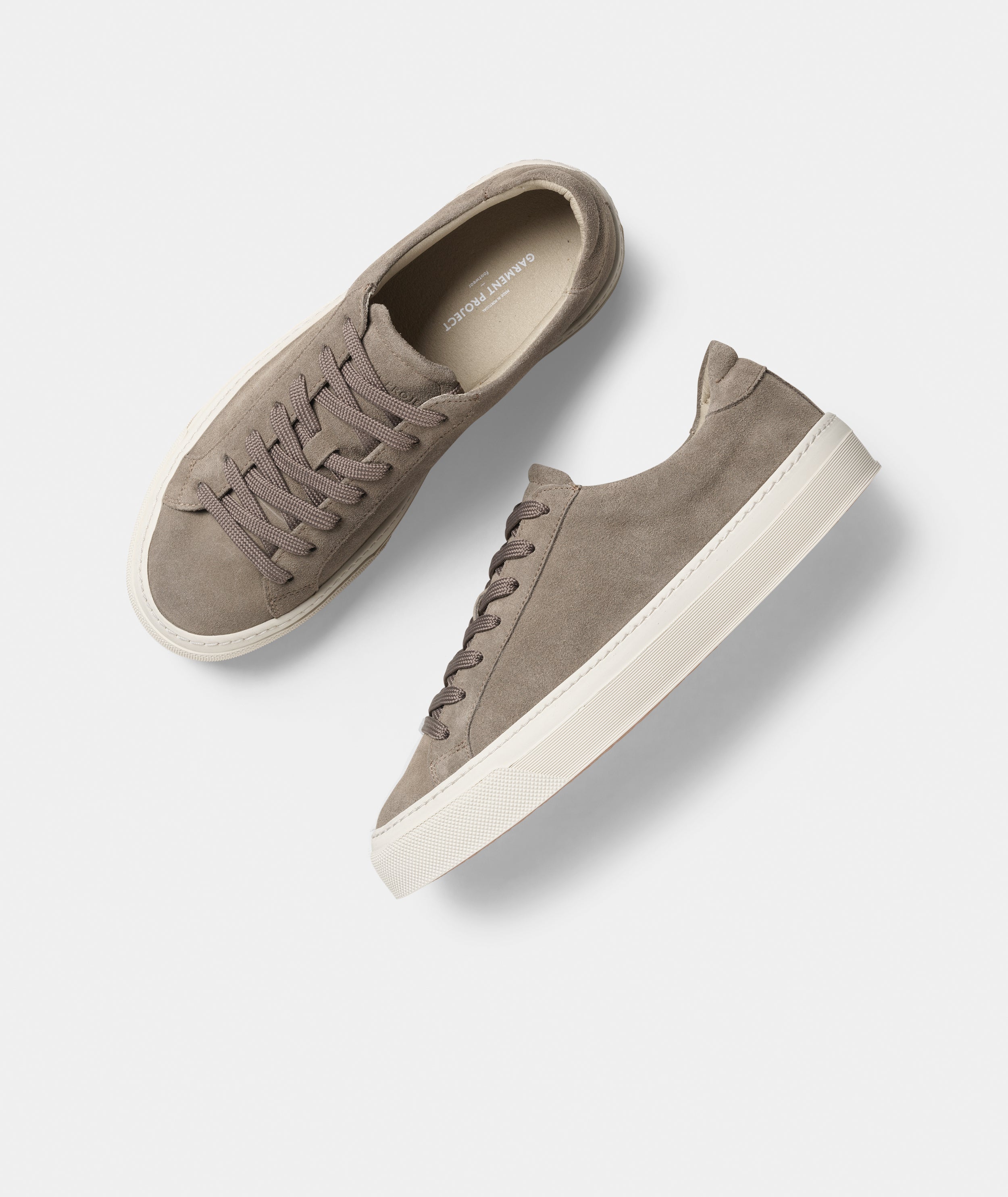 GARMENT PROJECT WMNS Kit - Truffle Suede Sneakers 265 Truffle