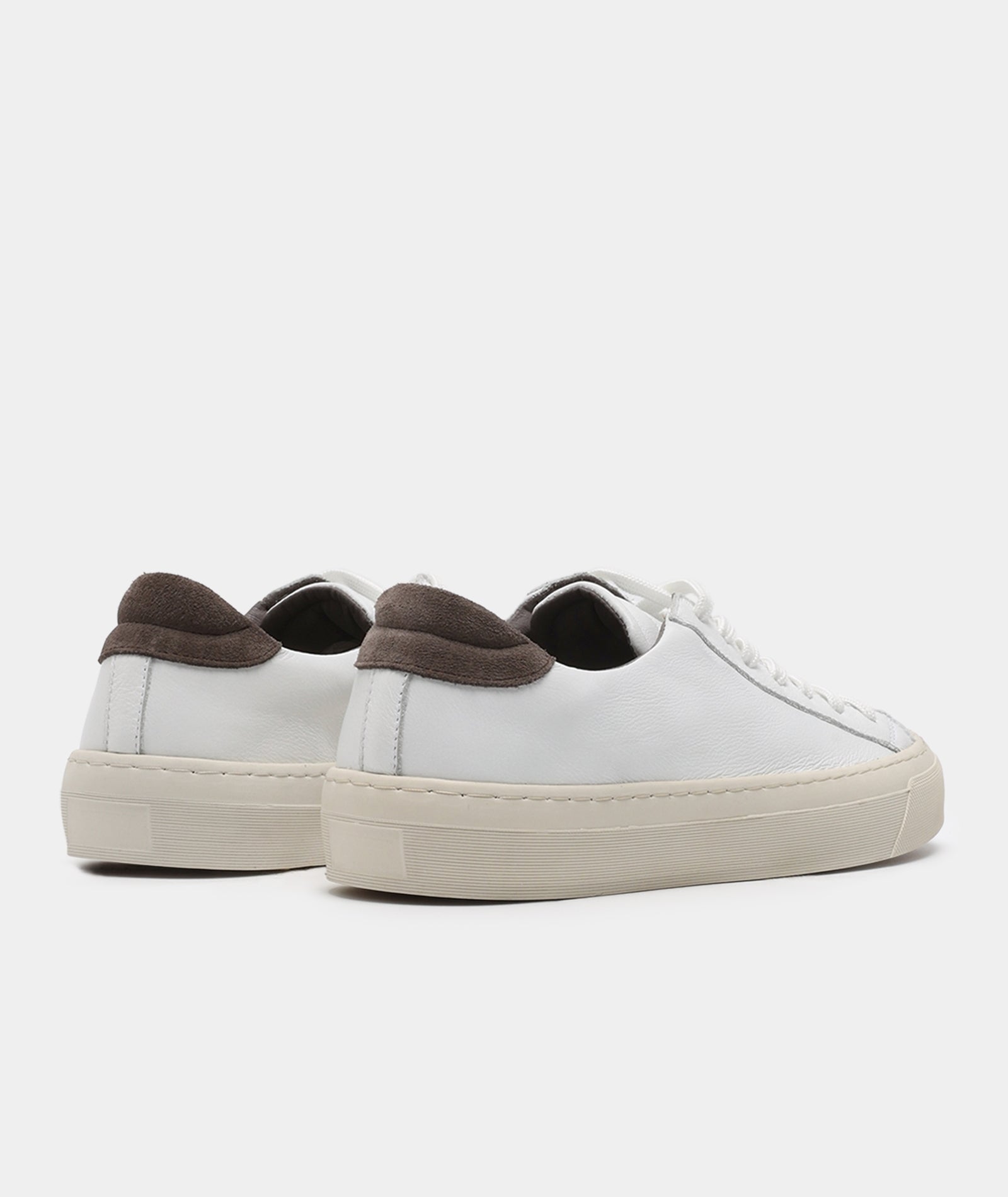 GARMENT PROJECT MAN Kit - White / Elephant Leather Sneakers 100 White
