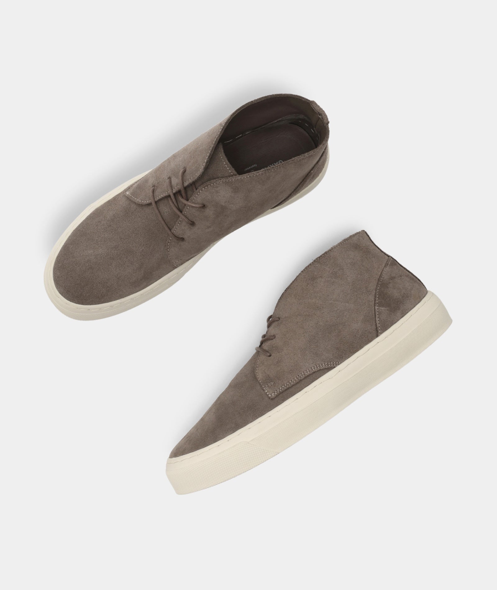 GARMENT PROJECT MAN Kit Chukka - Elephant Suede Sneakers 460 Elephant