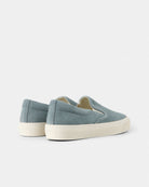 GARMENT PROJECT MAN Kit Slip-On - Dusty Green Perforated Suede Sneakers 255 Dusty Green