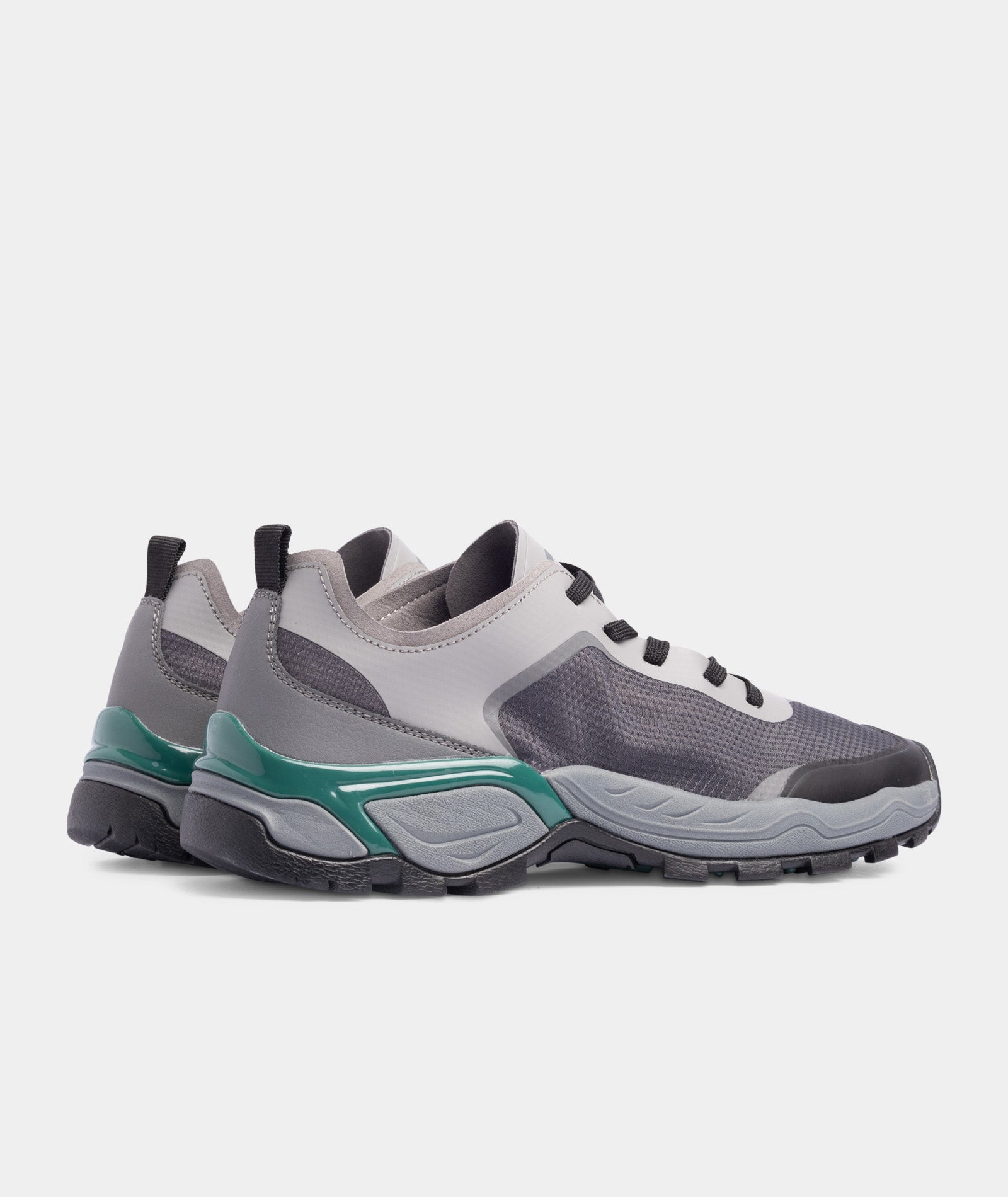 GARMENT PROJECT MAN LR-10 Lightweight Runner - Dark Grey Ripstop Sneakers 7673 Dark Grey