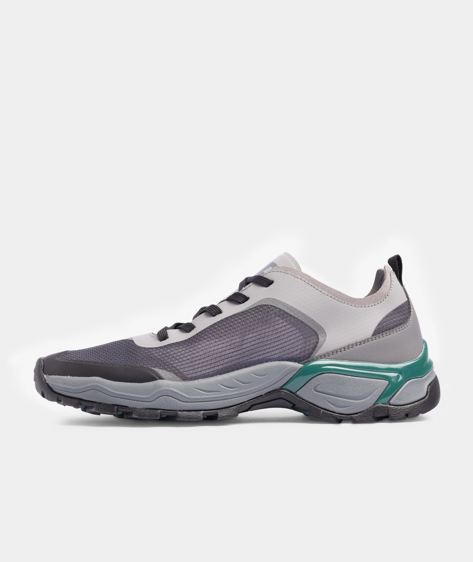GARMENT PROJECT MAN LR-10 Lightweight Runner - Dark Grey Ripstop Sneakers 7673 Dark Grey