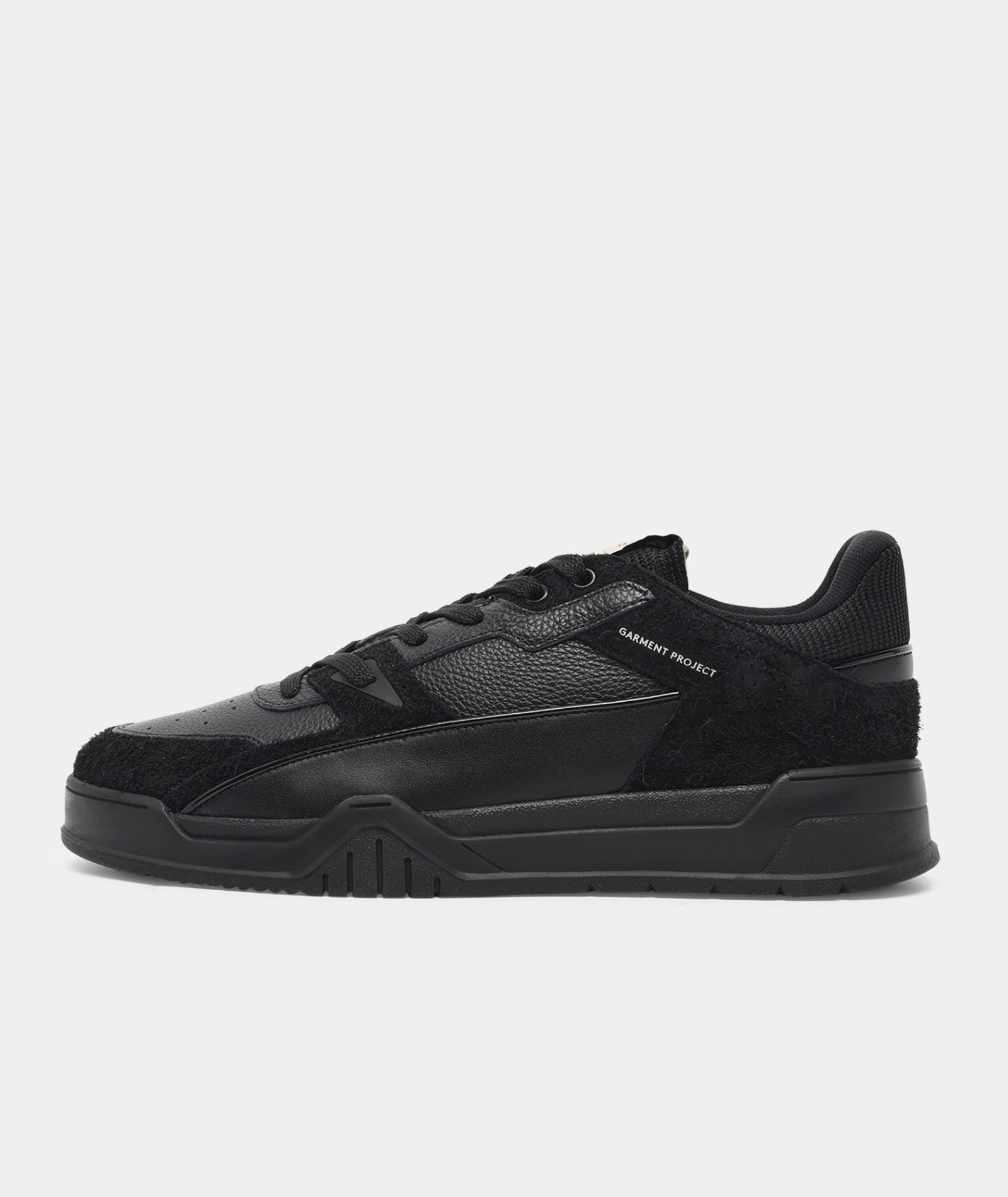 GARMENT PROJECT MAN Lee - Black Leather Sneakers 999 Black