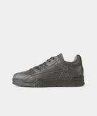 GARMENT PROJECT MAN Lee - Dark Grey Tumbled Leather Sneakers 7673 Dark Grey