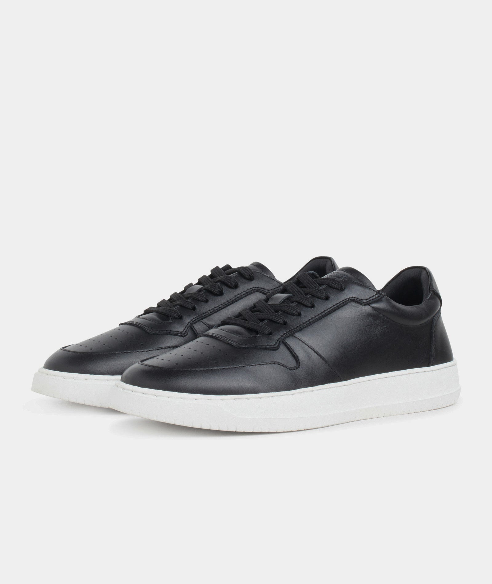 GARMENT PROJECT MAN Legacy - Black Leather Sneakers 999 Black