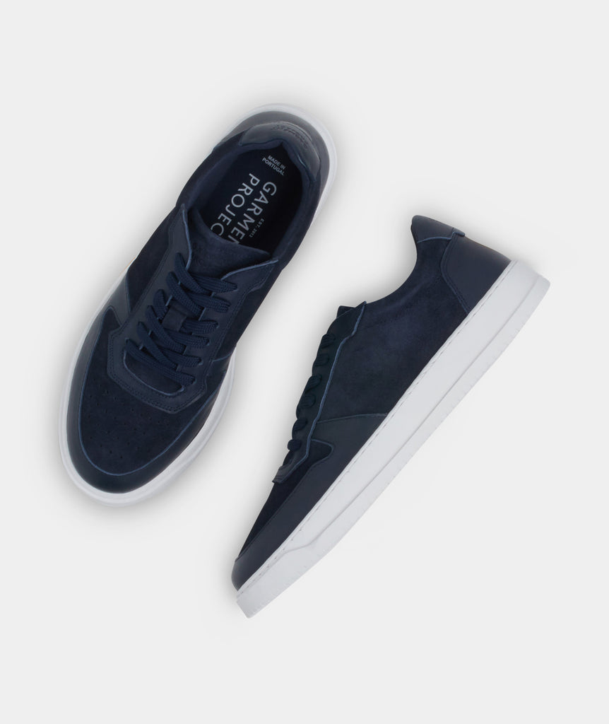 GARMENT PROJECT MAN Legacy - Navy Leather Sneakers 500 Navy